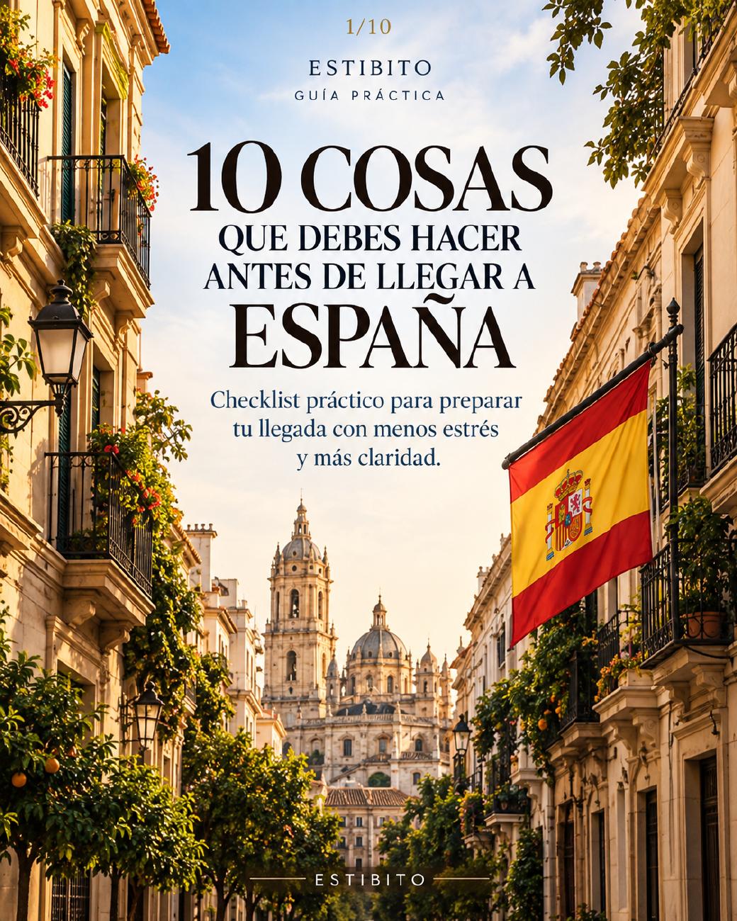 Página 1 de 10 cosas que debes hacer antes de llegar a España